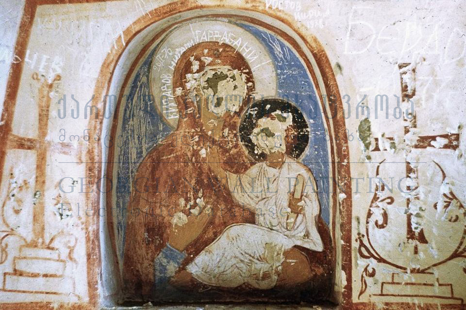 Gareja, Bertubani Monastery, Murals of the Martyrium