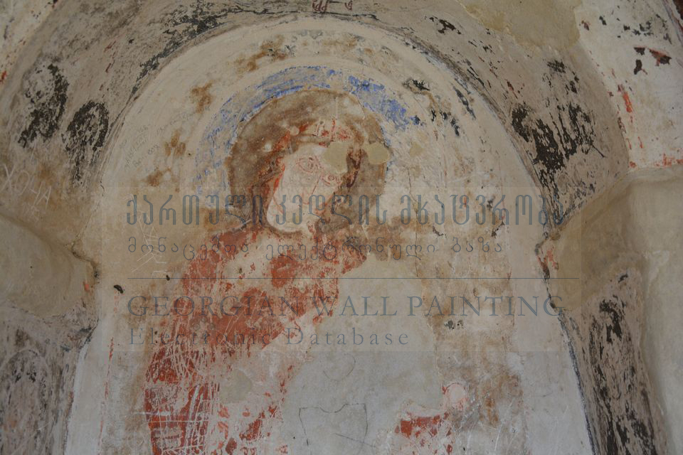 Gareja, Mravaltsq’aro Monastery, Murals of the   <br>  Church of the Virgin