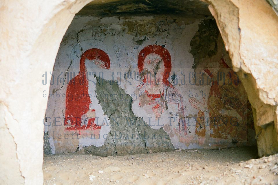 Gareja, Monastery of St. John the Baptist, Murals of the Chapel