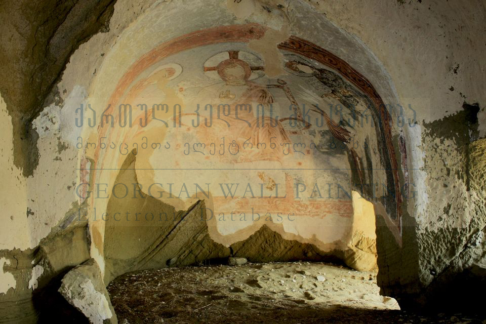 Gareja, Tsamebuli Monastery, Murals of the Small Chapel