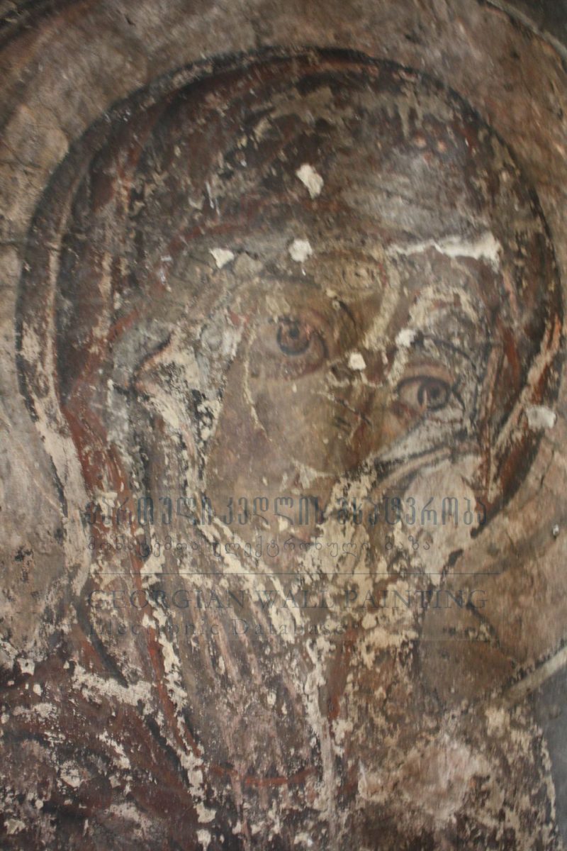 Dome, Deesis, Figure of the Virgin, Detail