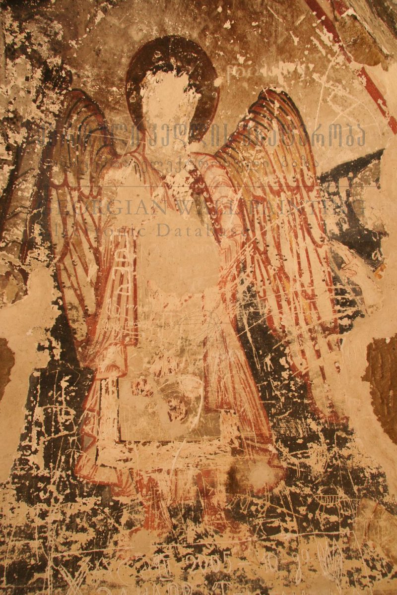 South chapel, sanctuary, image of the Archangel